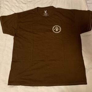 NWOT Tilly’s Playboy Floral Bunny Men’s Tee